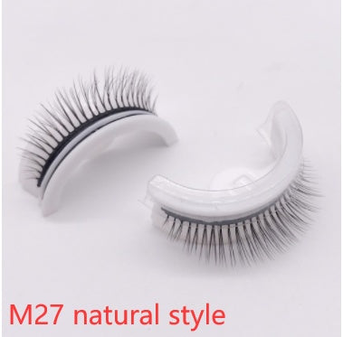 Reusable 3D Mink Lashes Natural False Eyelashes Self Adhesive Fake Glue Free Makeup Eyelash Extension Silk Reusable 3D Mink Lashes Natural False Eyelashes Self Adhesive Fake Glue Free Makeup Eyelash Extension Silk